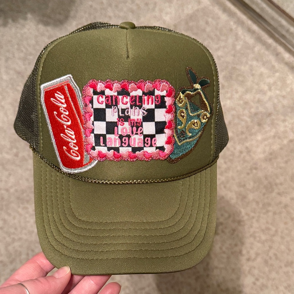 NWOT Rancher Hat Bar Trucker Hat